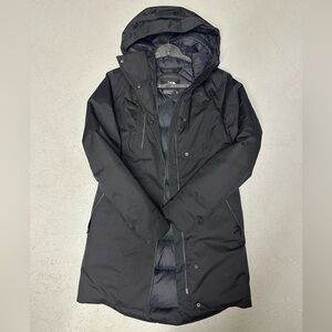 The North Face Black Hooded Puffer Jacket